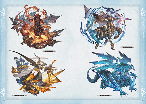 GRANBLUE FANTASY GRAPHIC ARCHIVE IV」＆「GRANBLUE FANTASY GRAPHIC 