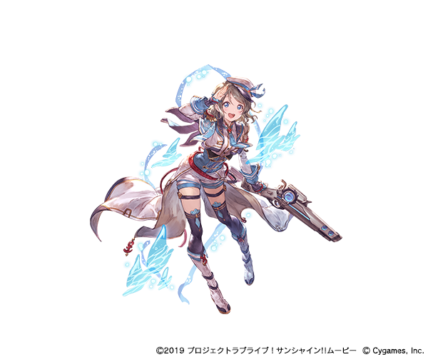 グランブルーファンタジー✖️ラブライブ ラブライブサンシャイン アートボード グランブルーファンタジー』×『ラブライブ！サンシャイン