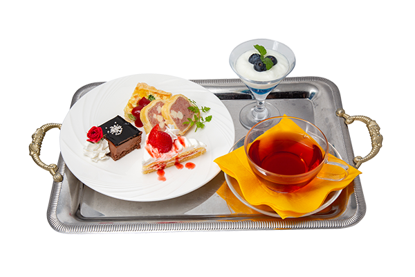 グラブル カフェミレニア ティーセット 蒼の追想 グラス 3点 グランサイファーキッチン グランドメニューリニューアル&アクリル