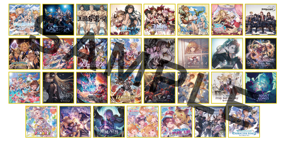 キャラクターソング購入キャンペーン＆グラパス ポスターチェックイン